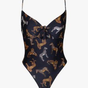 Sidway  Diana one piece animal print